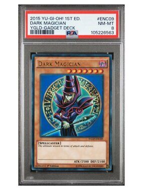 2015 YU-GI-OH DARK MAGICIAN YGLD GADGET DECK EN C09 YUGIS LEGENDARY DECK RARE